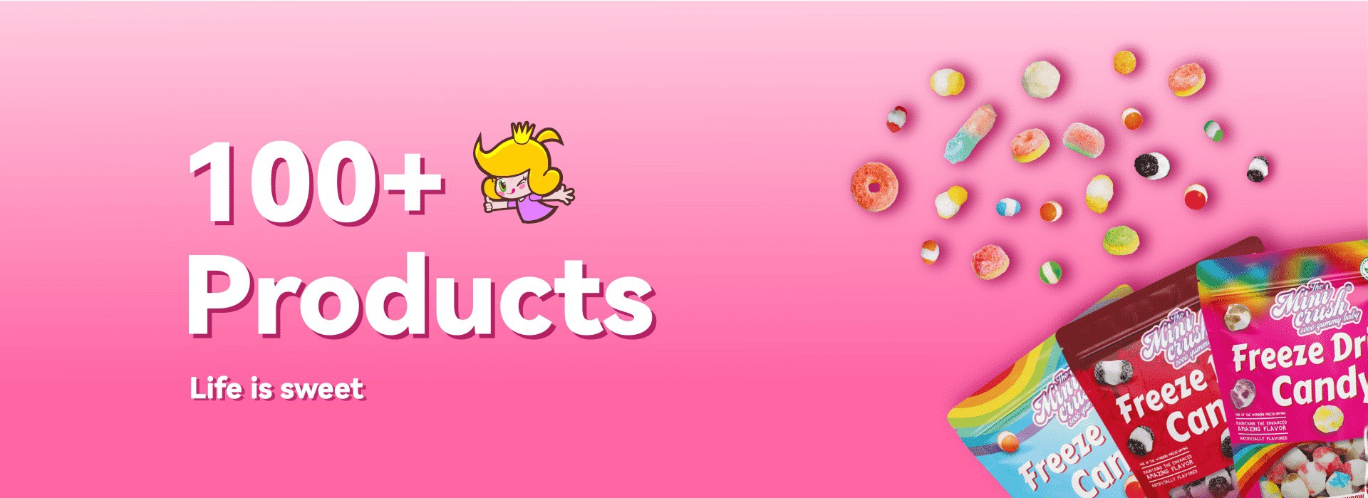 تجميد الحلوى المجففة